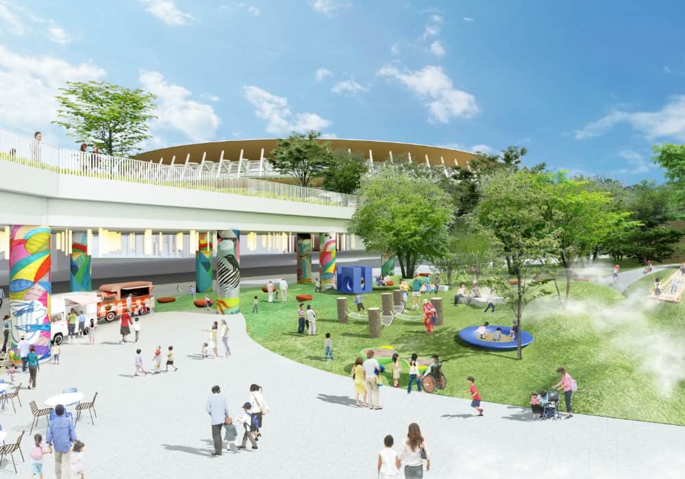 個性豊かな｢3つの広場｣